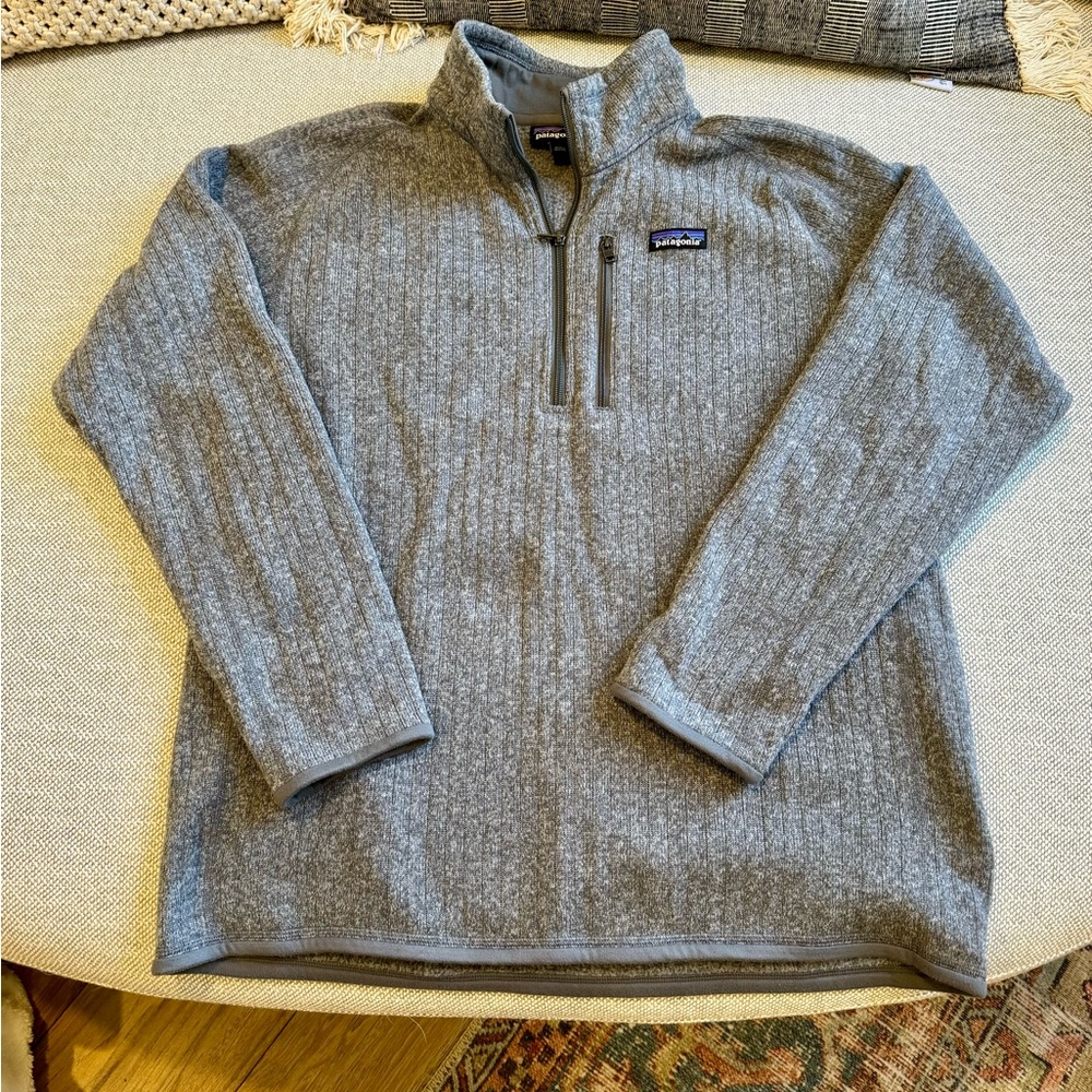 Mens Patagonia half zip large